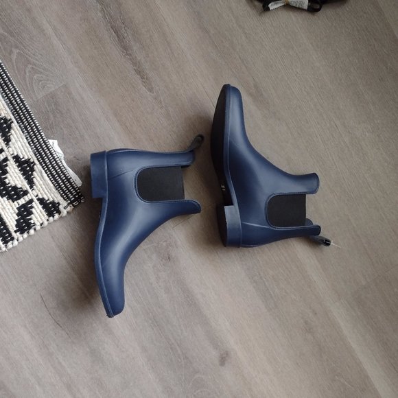 New sz 10 women Cougar Storm rain boots in navy - Picture 1 of 12